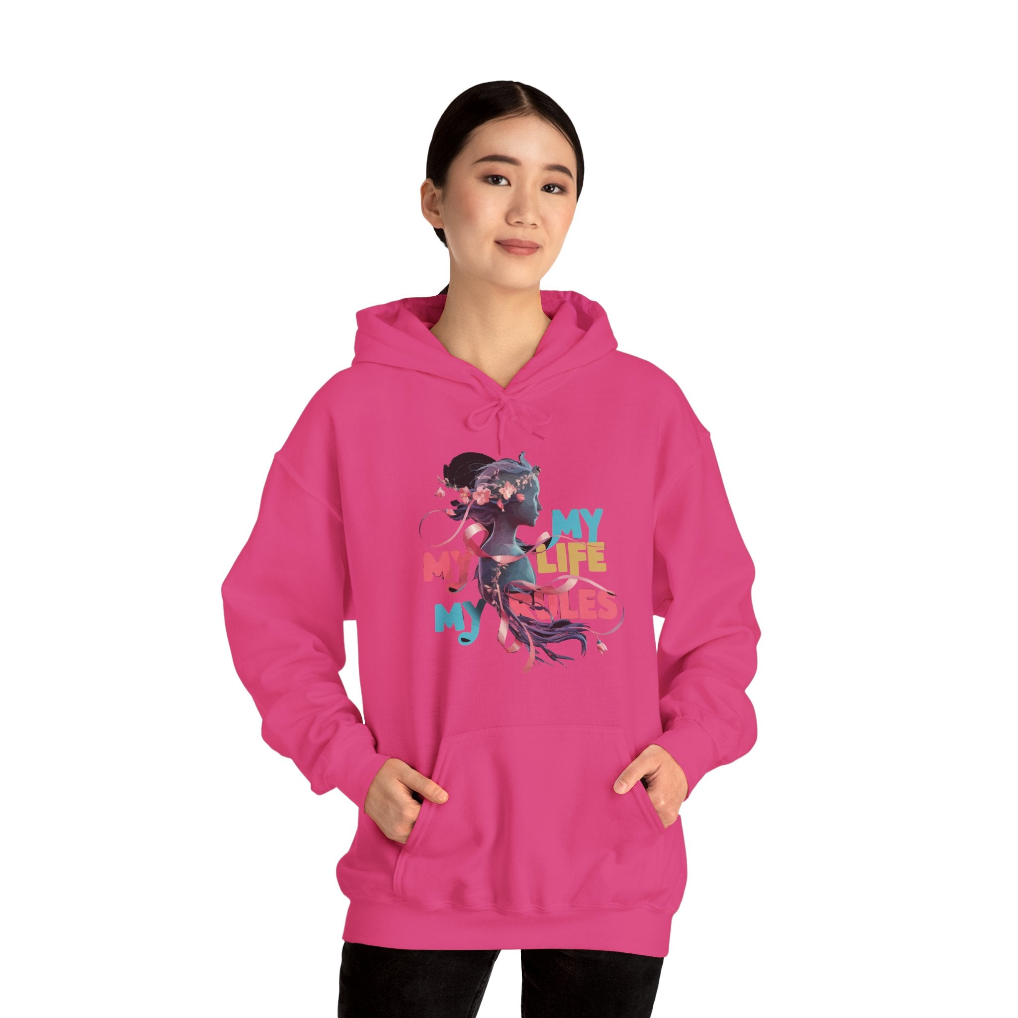 Heavy Blend™ Hooded Sweatshirt - My Life My Rules