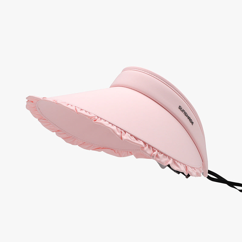 Frill Adjustable Ice Silk Sun Hat - ClozArt