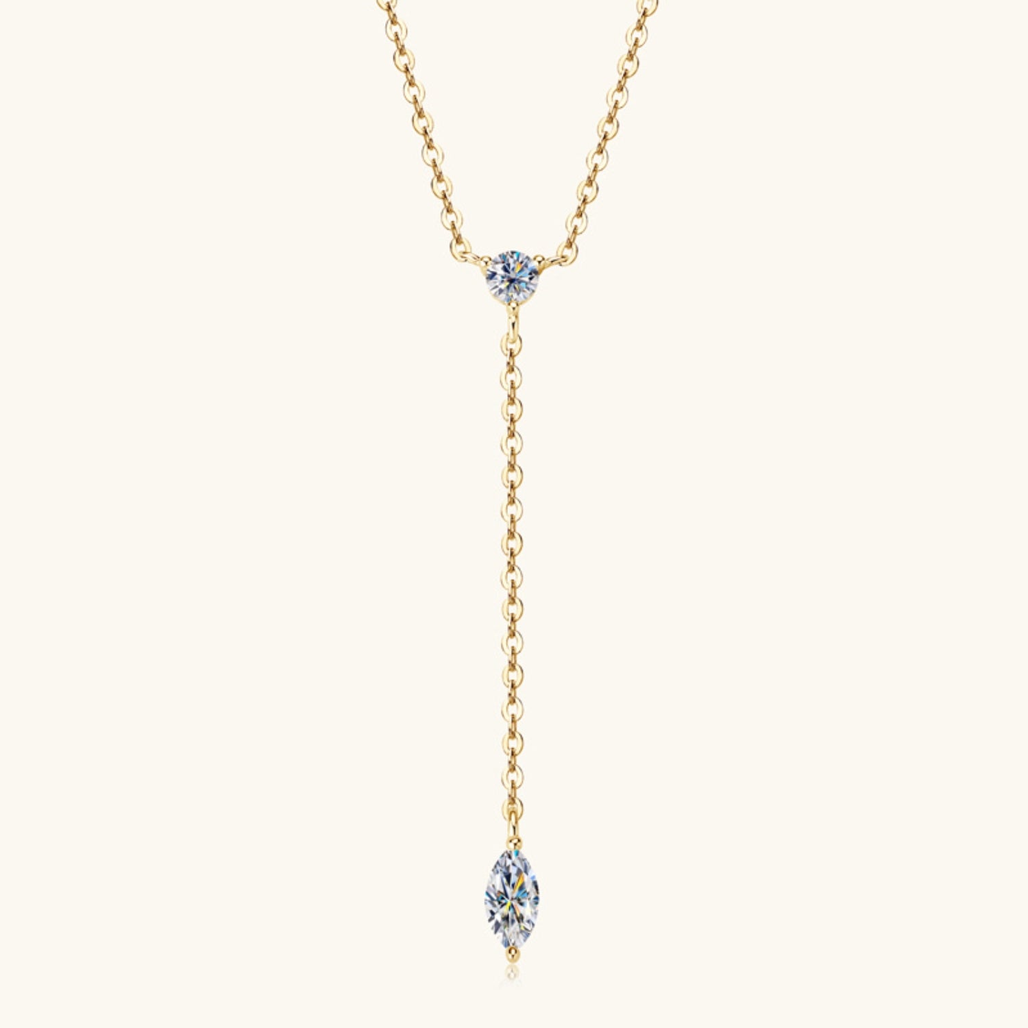 Moissanite 925 Sterling Silver Necklace - ClozArt