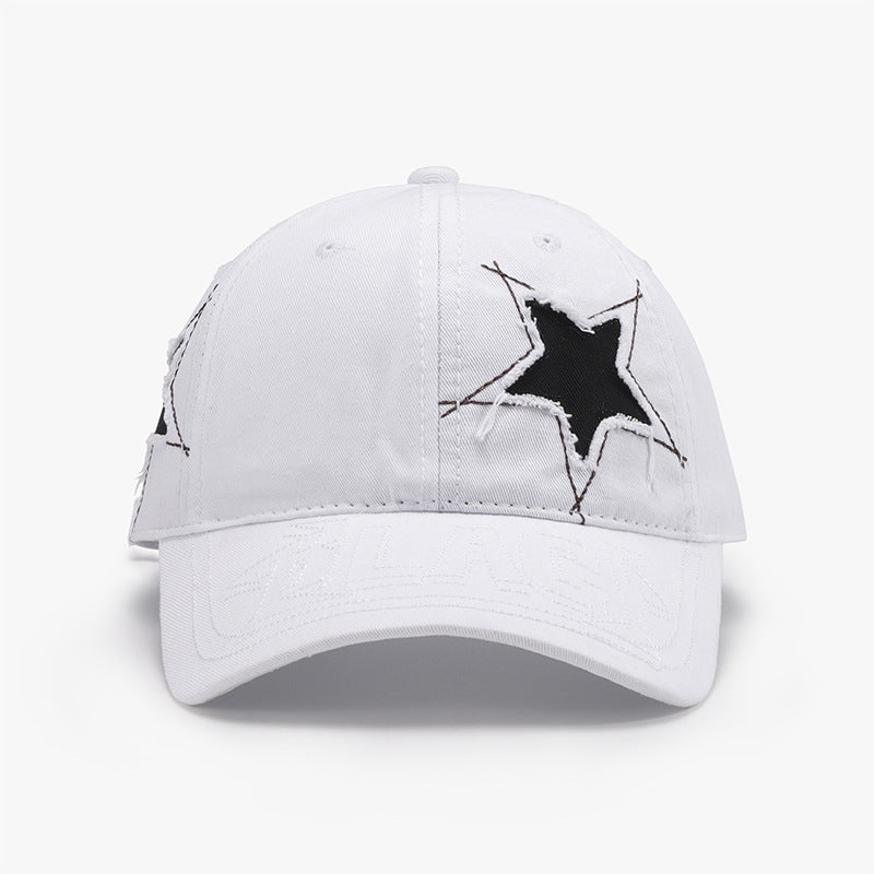 Adjustable Star Raw Hem Cap - ClozArt