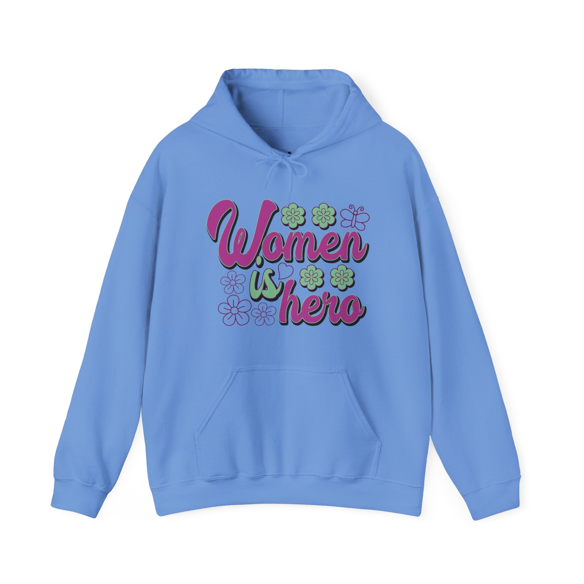 Heavy Blend™ Hooded Sweatshirt - Women is Hero