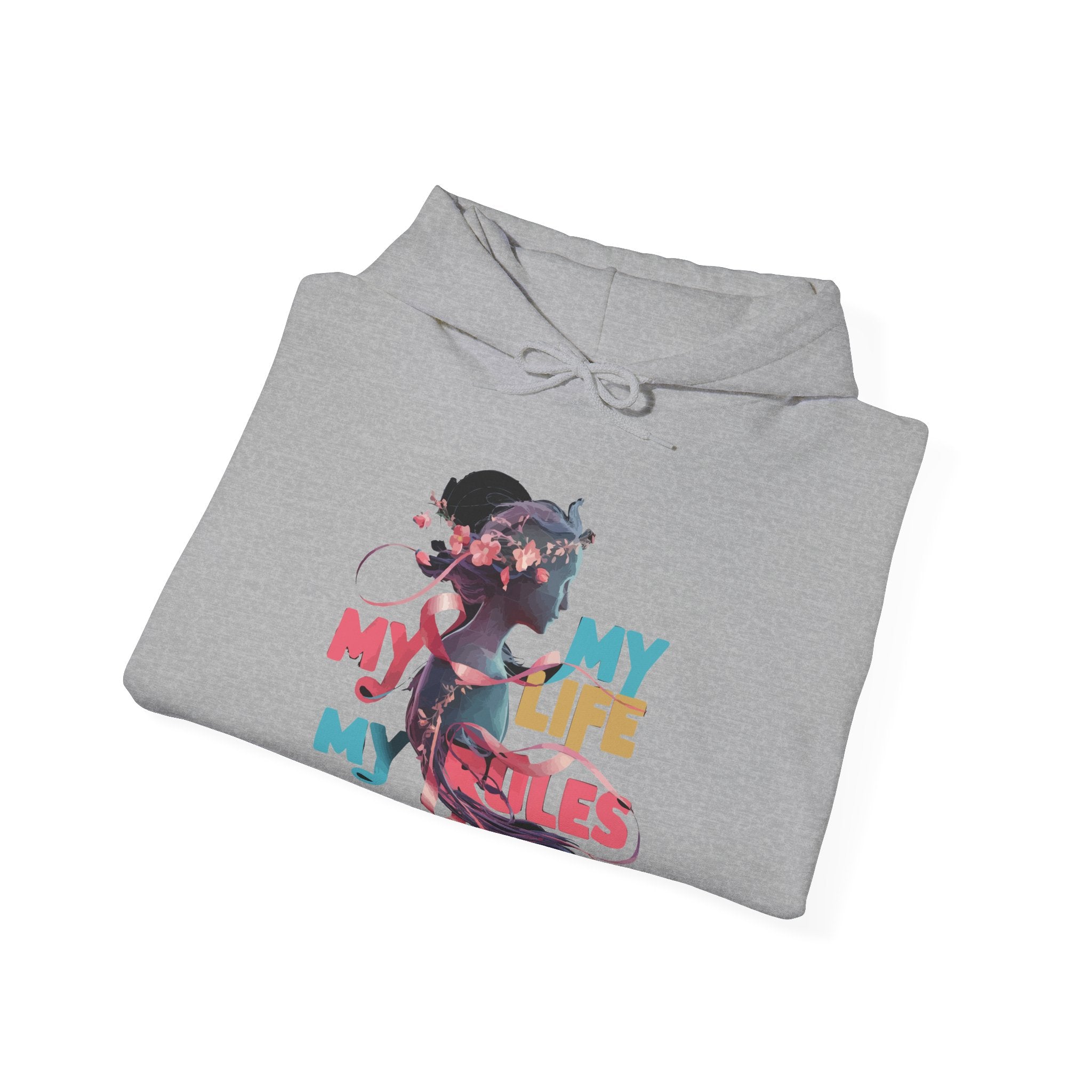 Heavy Blend™ Hooded Sweatshirt - My Life My Rules