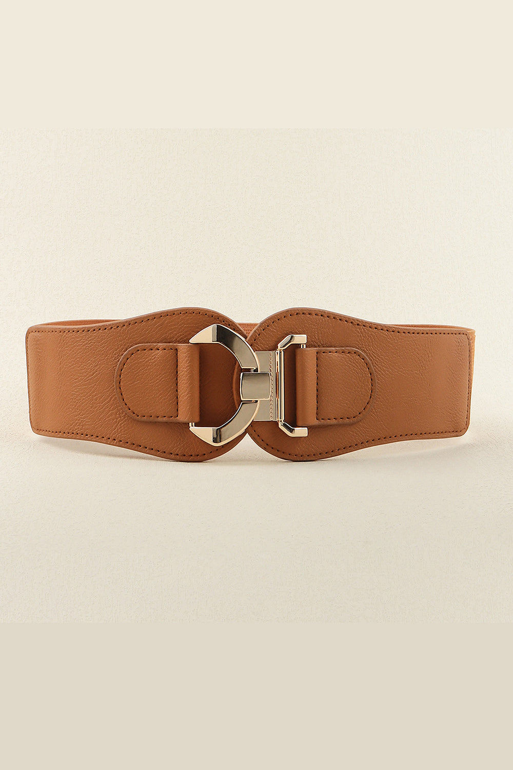 Alloy Buckle Elastic Belt - ClozArt