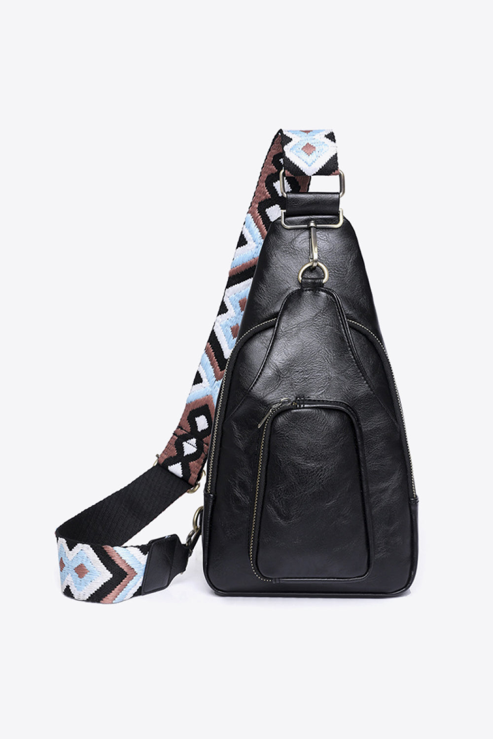 Adored Take A Trip PU Leather Sling Bag - ClozArt