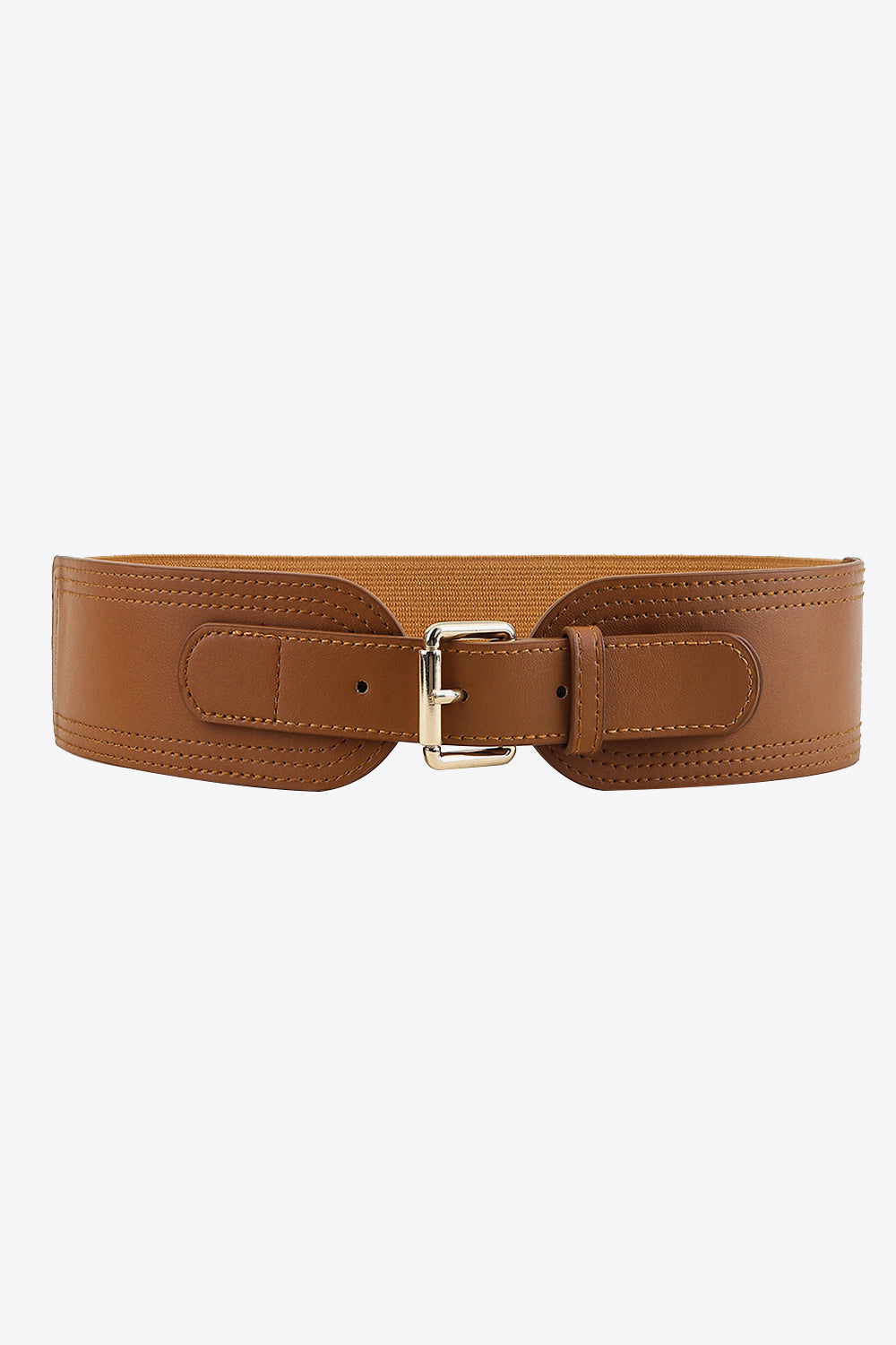 Elastic Wide PU Belt - ClozArt