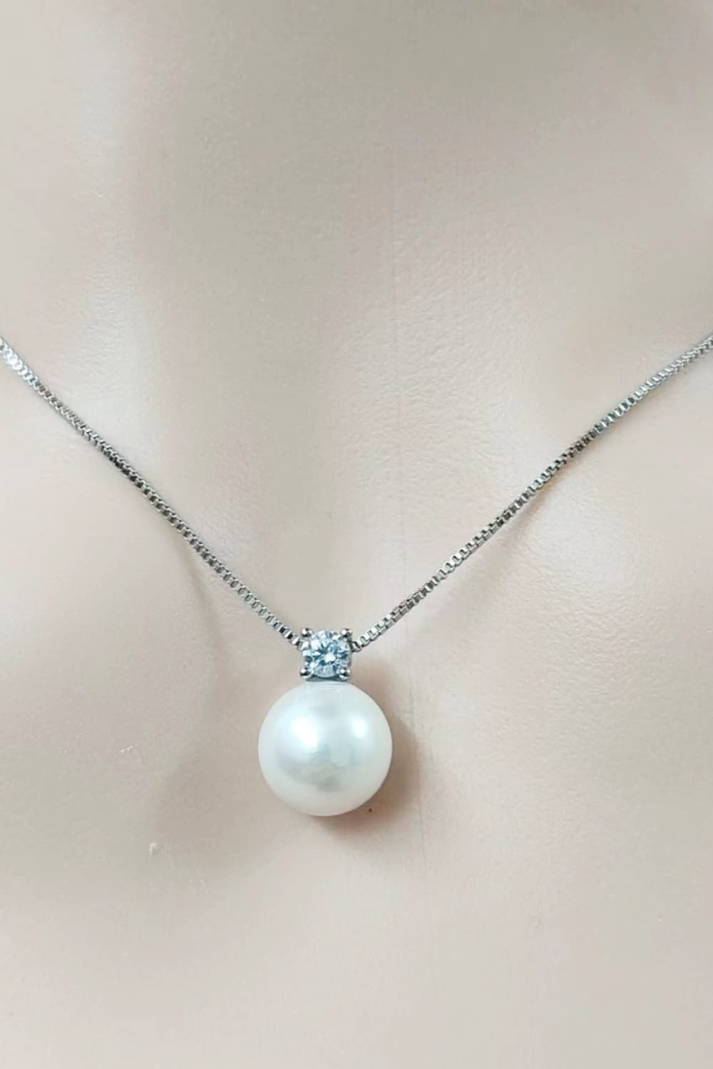 Freshwater Pearl 925 Sterling Silver Necklace - ClozArt