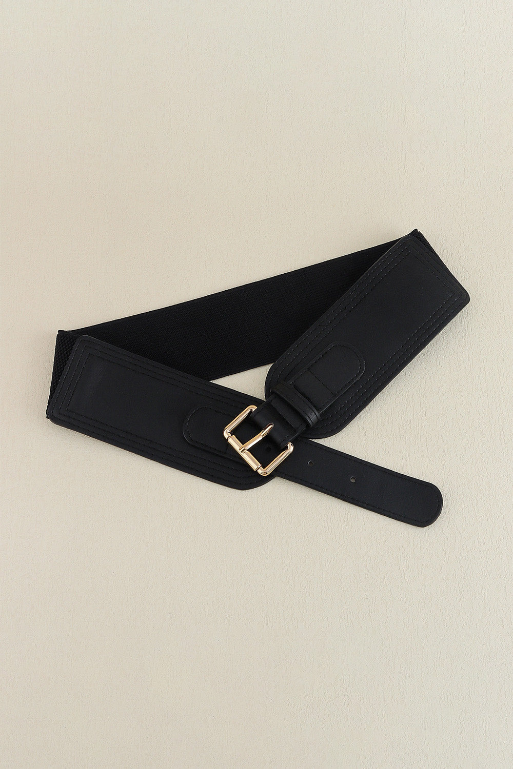 Elastic Wide PU Belt - ClozArt