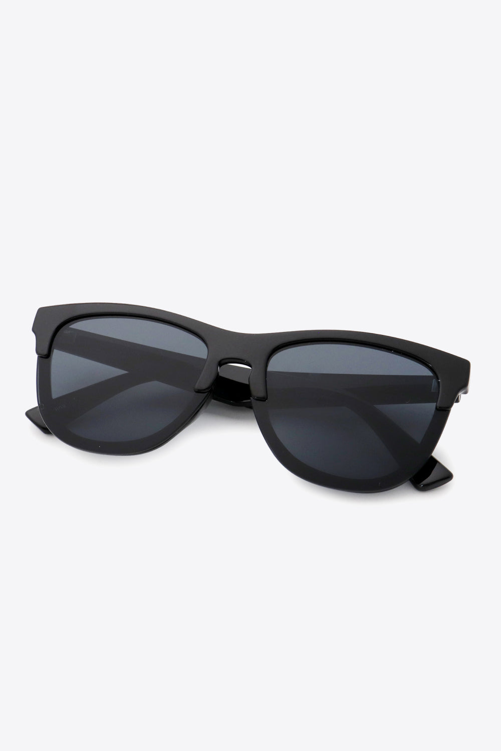 UV400 Browline Wayfarer Sunglasses - ClozArt