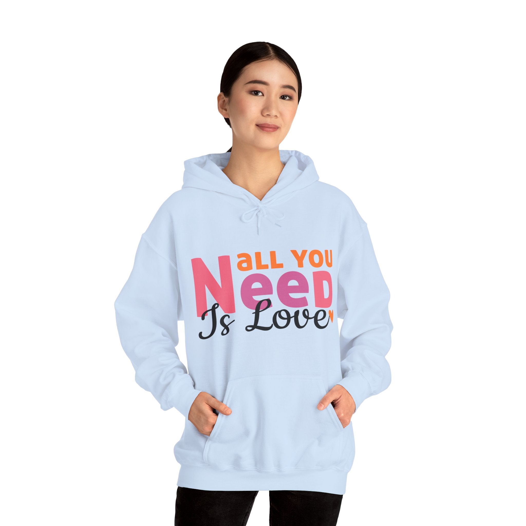 Heavy Blend™ Hooded Sweatshirt - All You Need Is Love