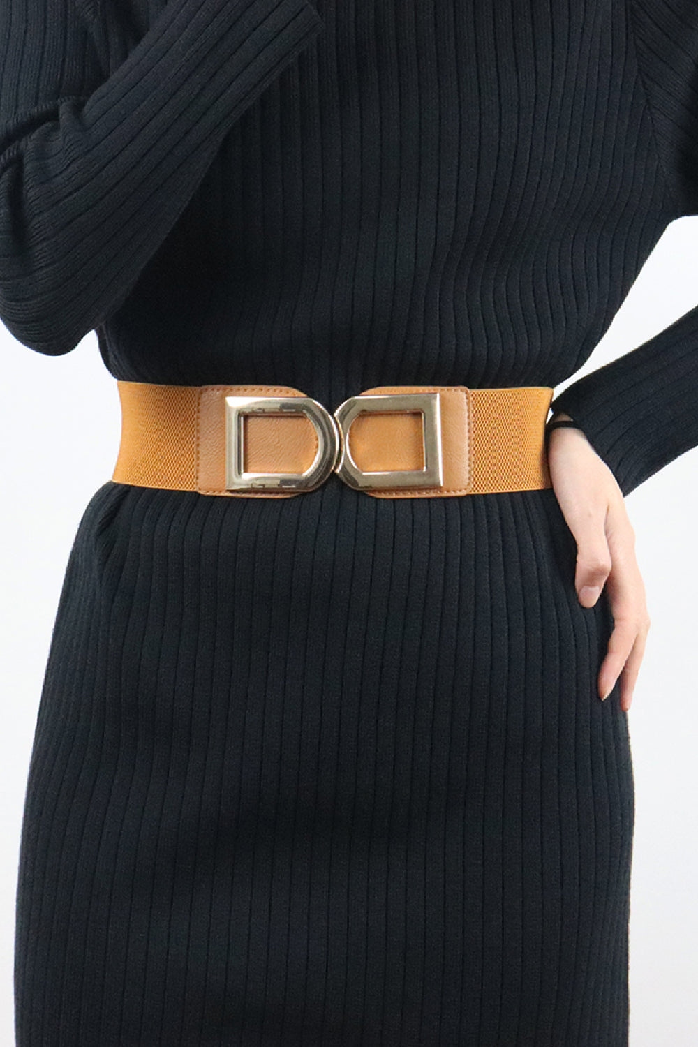 Double D Buckle PU Belt - ClozArt