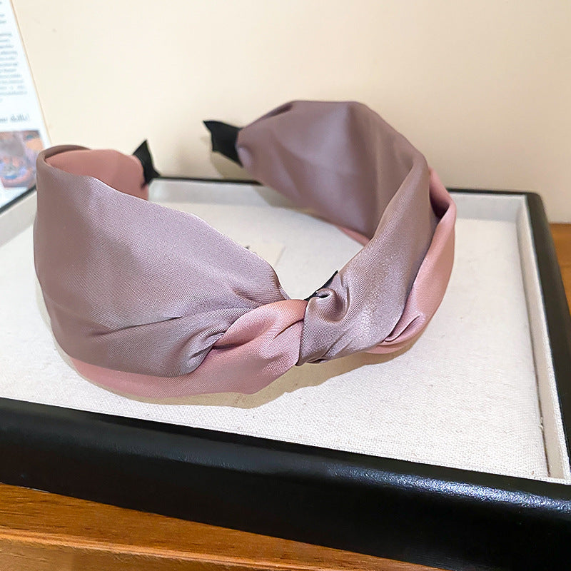 Contrast Cloth Headband - ClozArt