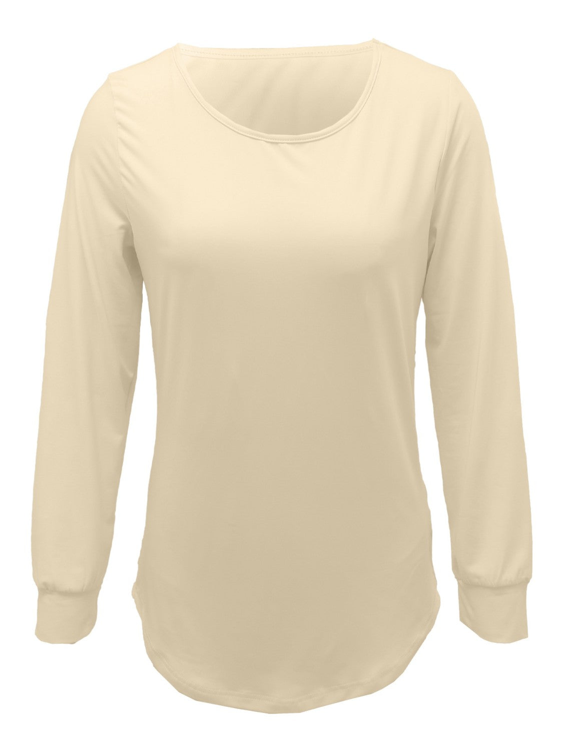 Round Neck Long Sleeve T-Shirt