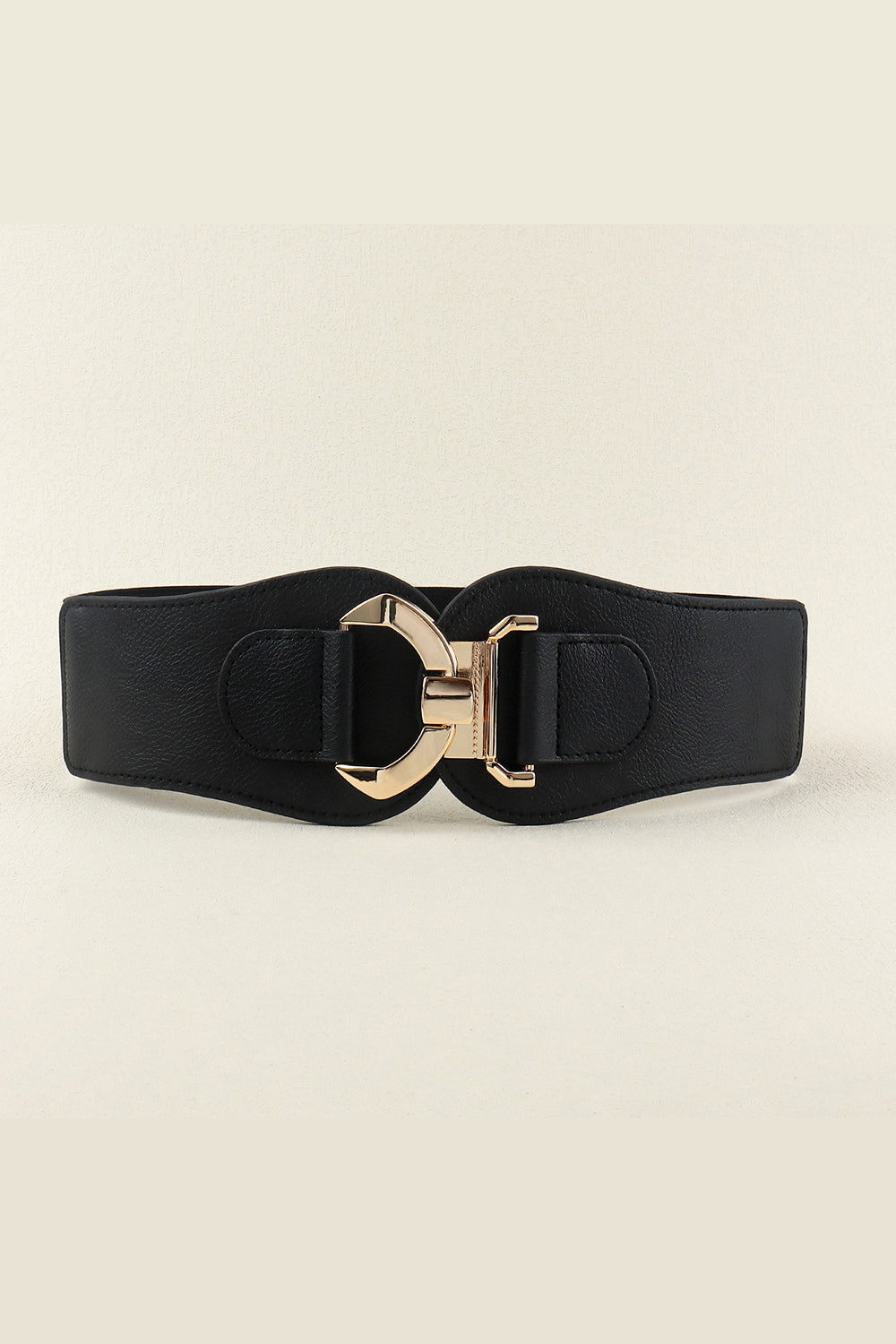 Alloy Buckle Elastic Belt - ClozArt