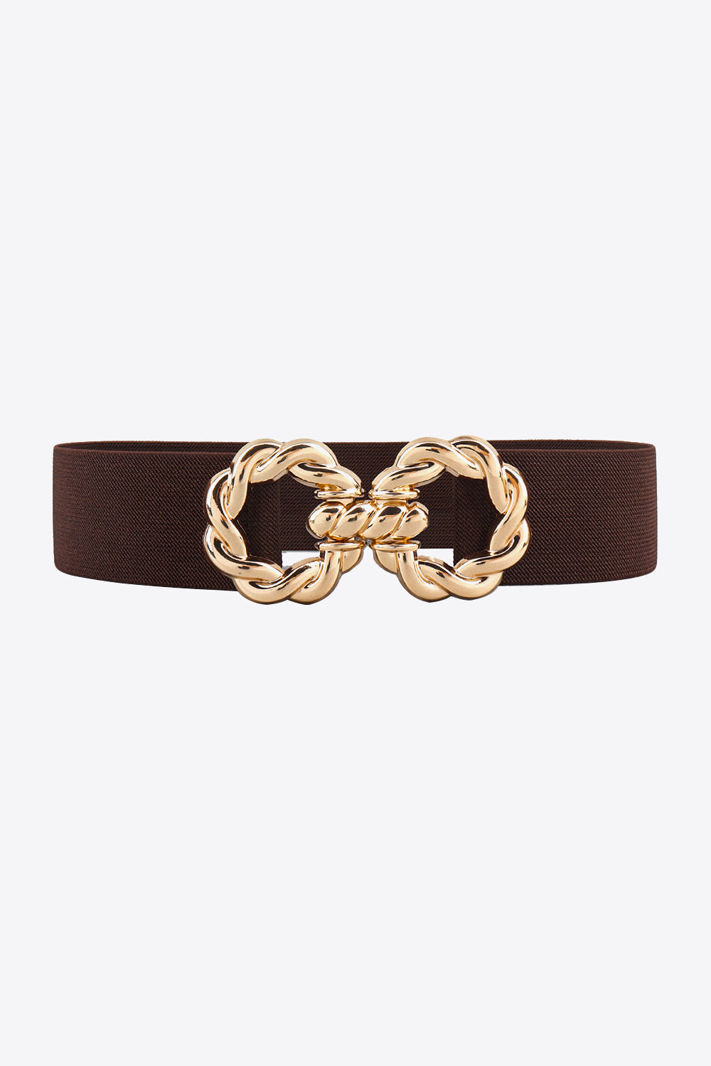 Zinc Alloy Buckle Elastic Belt - ClozArt