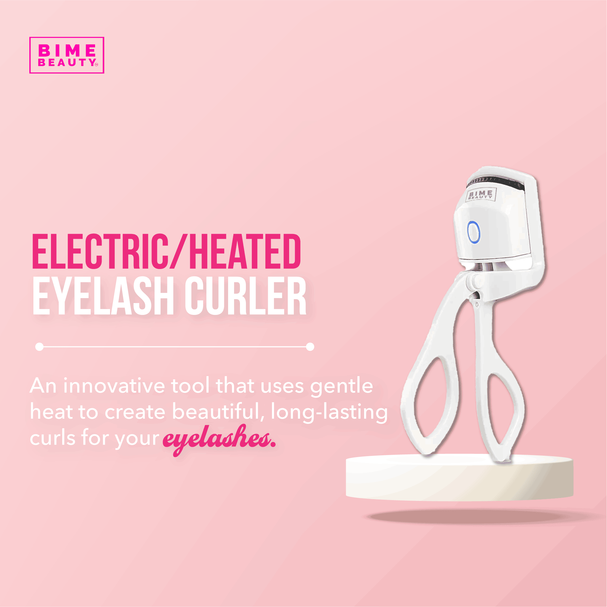 Electric Hot Heated Eyelash Curler