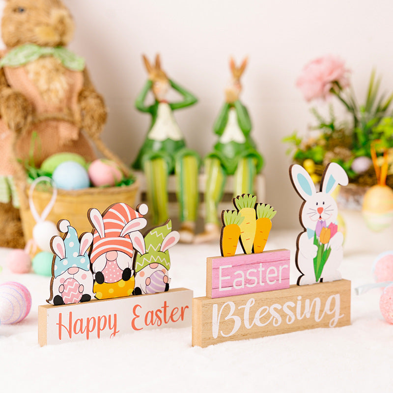 Easter Element Wooden Ornament