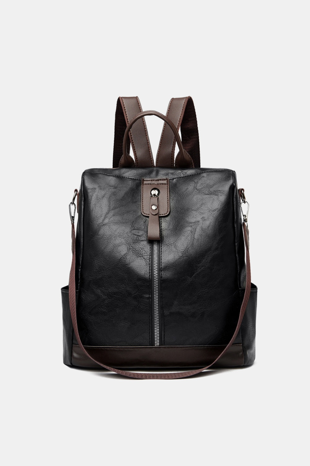 PU Leather Backpack Bag - ClozArt