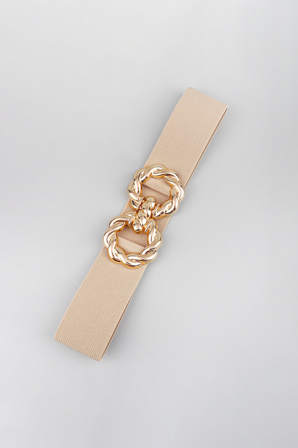 Zinc Alloy Buckle Elastic Belt - ClozArt