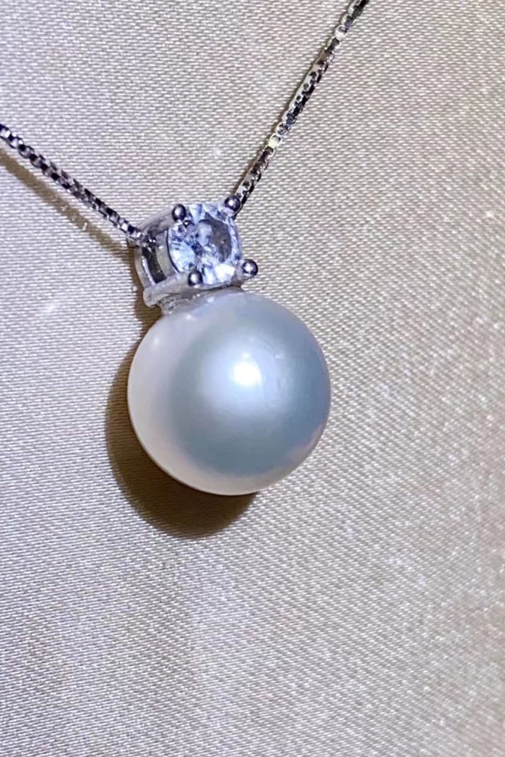 Freshwater Pearl 925 Sterling Silver Necklace - ClozArt