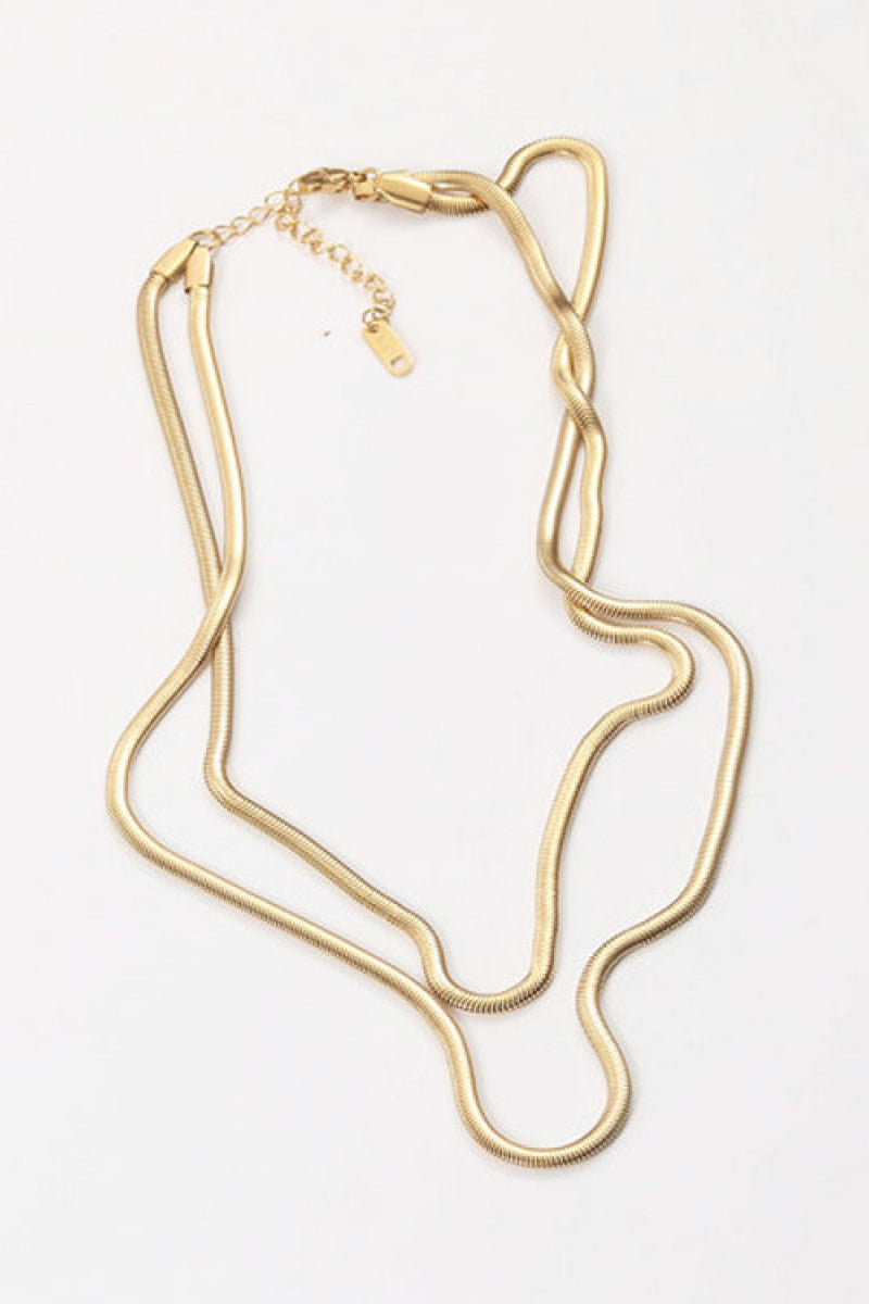 Gold Plated Necklace - ClozArt