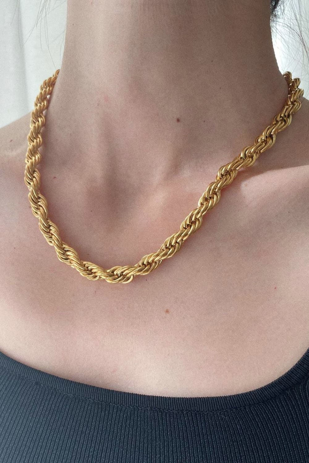 18K Gold-Plated Necklace - ClozArt