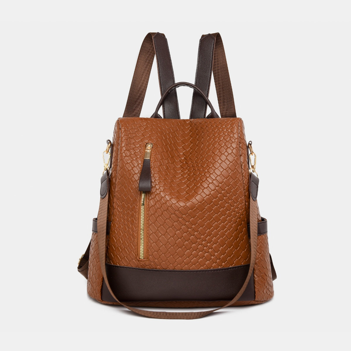 PU Leather Backpack Bag - ClozArt