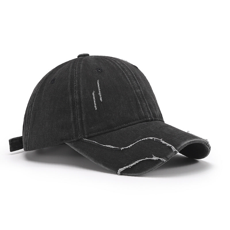 Raw Hem Adjustable Cap - ClozArt