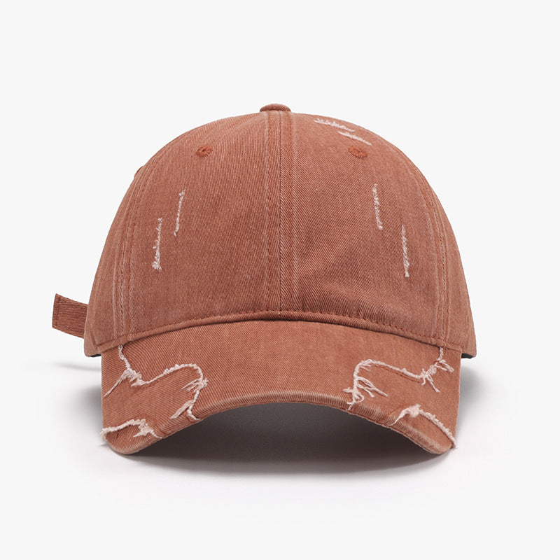 Raw Hem Adjustable Cap - ClozArt