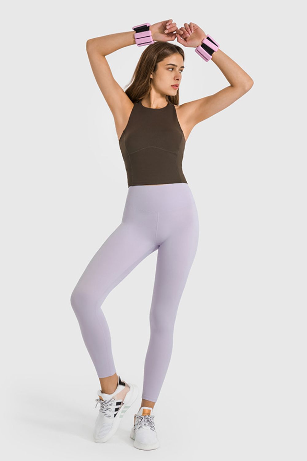 Millennia High Waist Ankle-Length Yoga Leggings - ClozArt