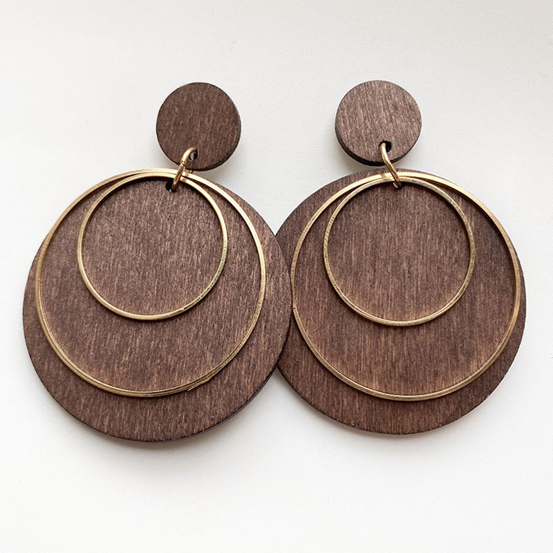 Geometric Drop Earrings - ClozArt