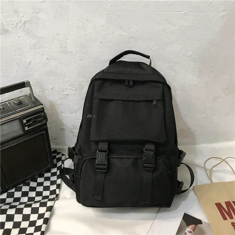 Oxford Cloth Adjustable Straps Backpack Bag - ClozArt