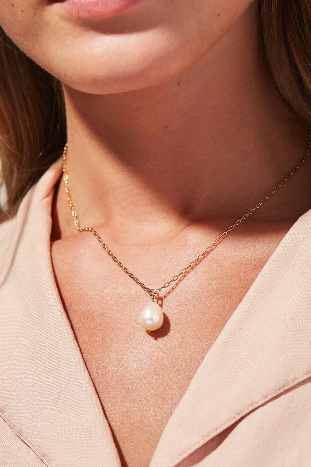 Freshwater Pearl Pendant Necklace - ClozArt