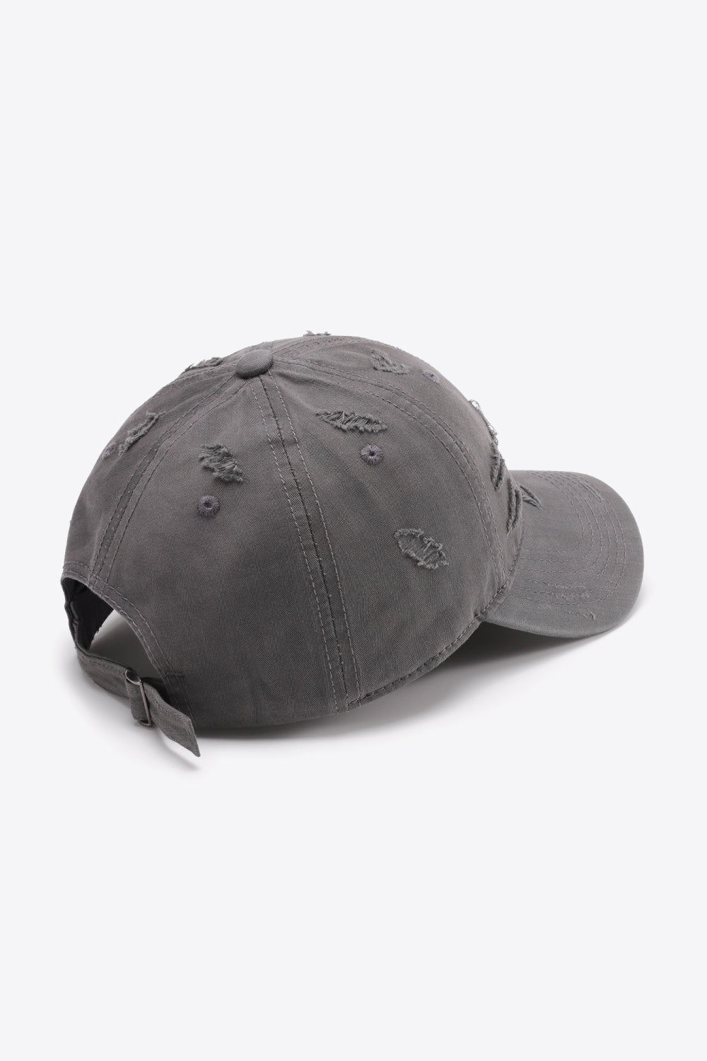 Distressed Adjustable Baseball Cap - ClozArt