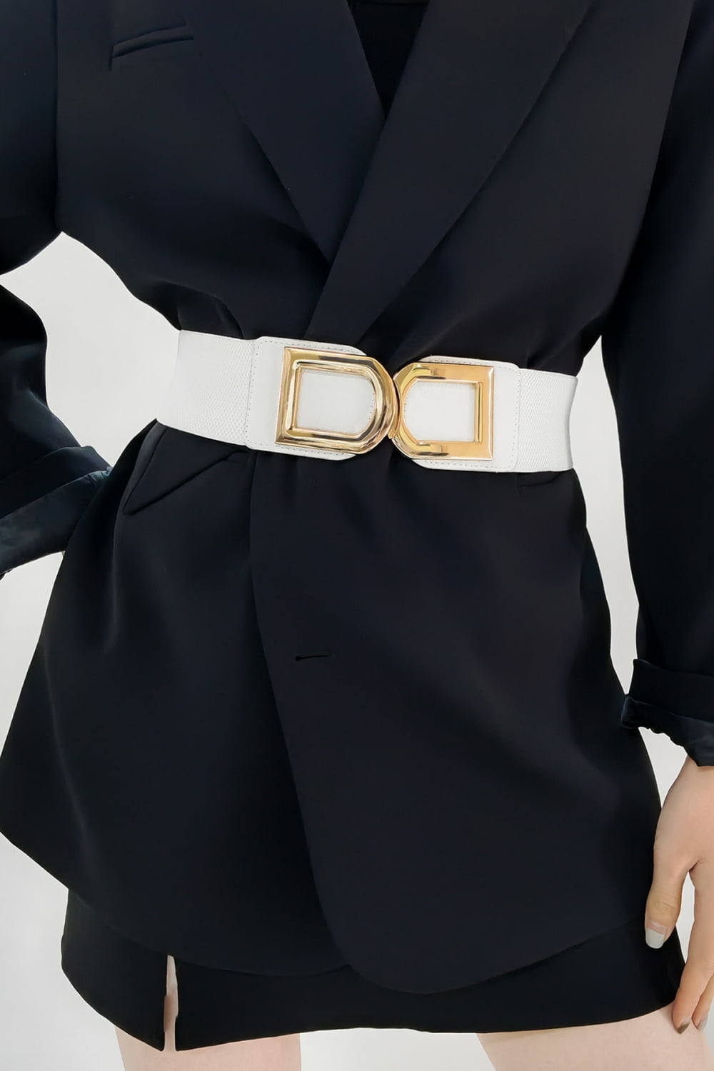 Double D Buckle PU Belt - ClozArt