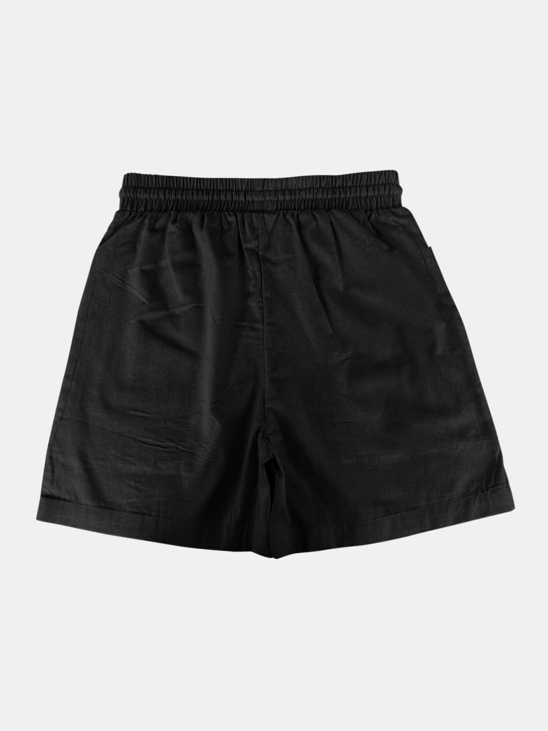 Full Size Drawstring Shorts with Pockets - ClozArt