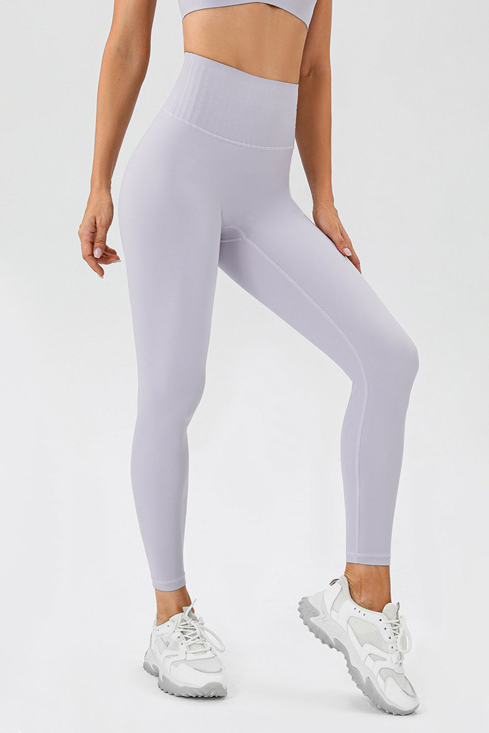 High Waistband Active Leggings - ClozArt