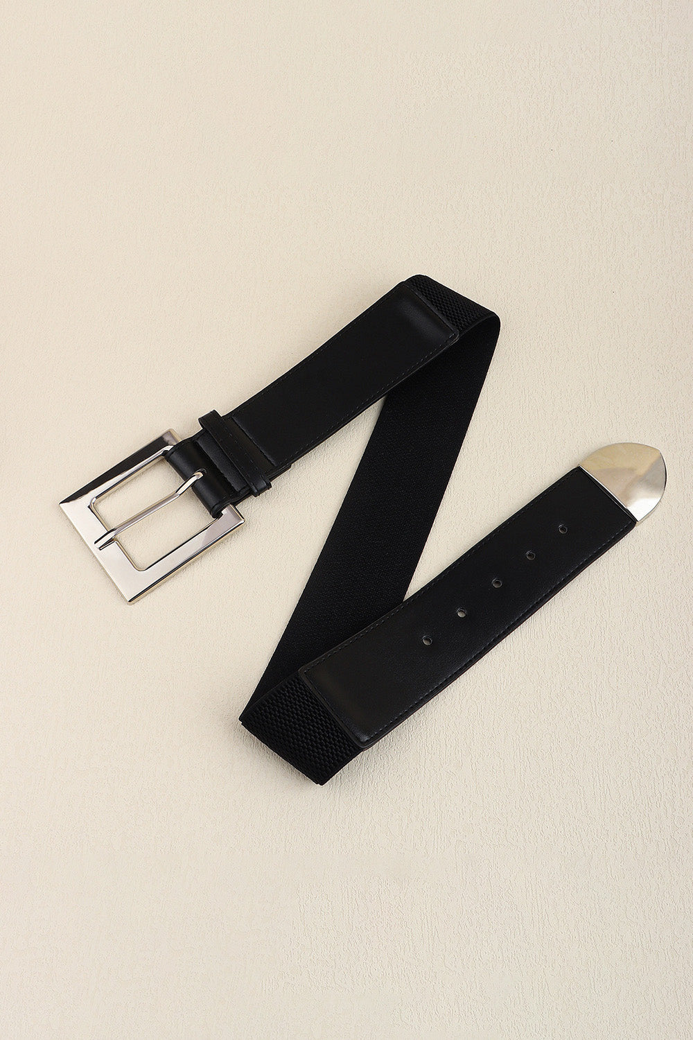 Zinc Alloy Buckle PU Leather Belt - ClozArt