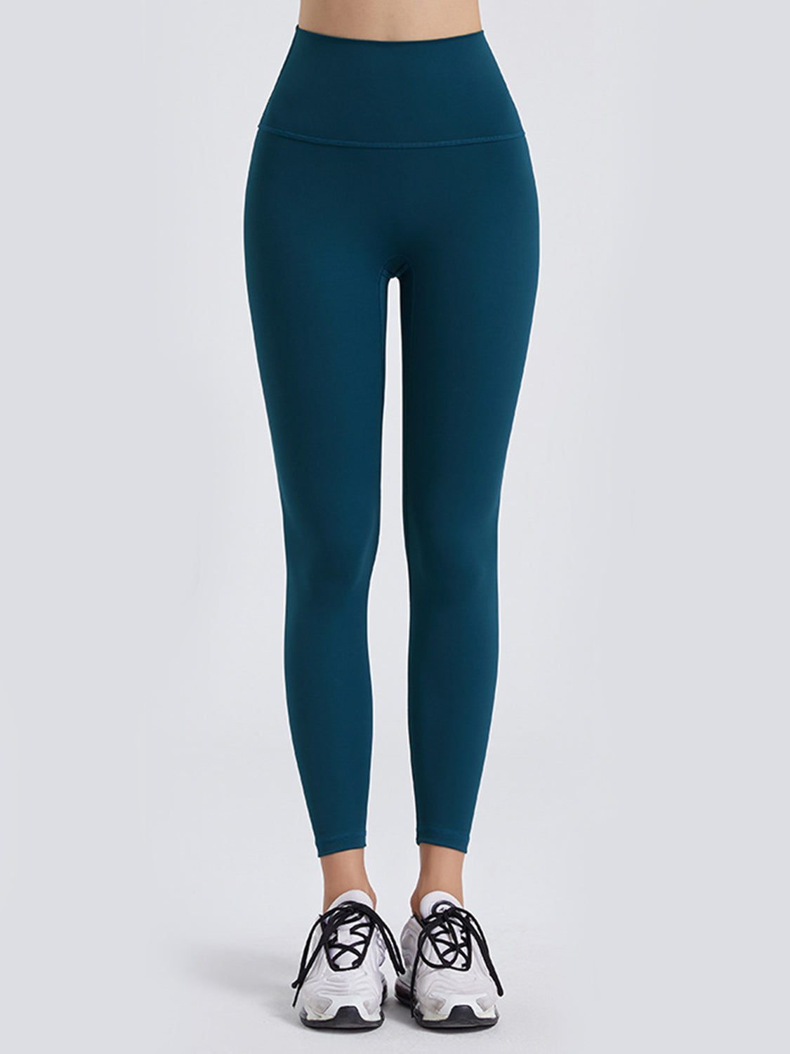 Wide Waistband Sports Leggings - ClozArt