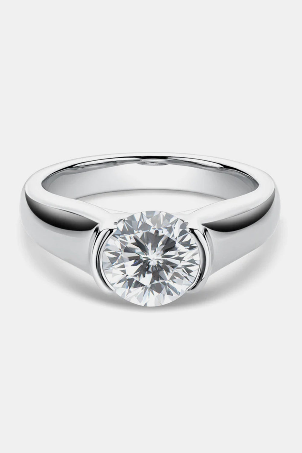 1.5 Carat Moissanite 925 Sterling Silver Ring - ClozArt