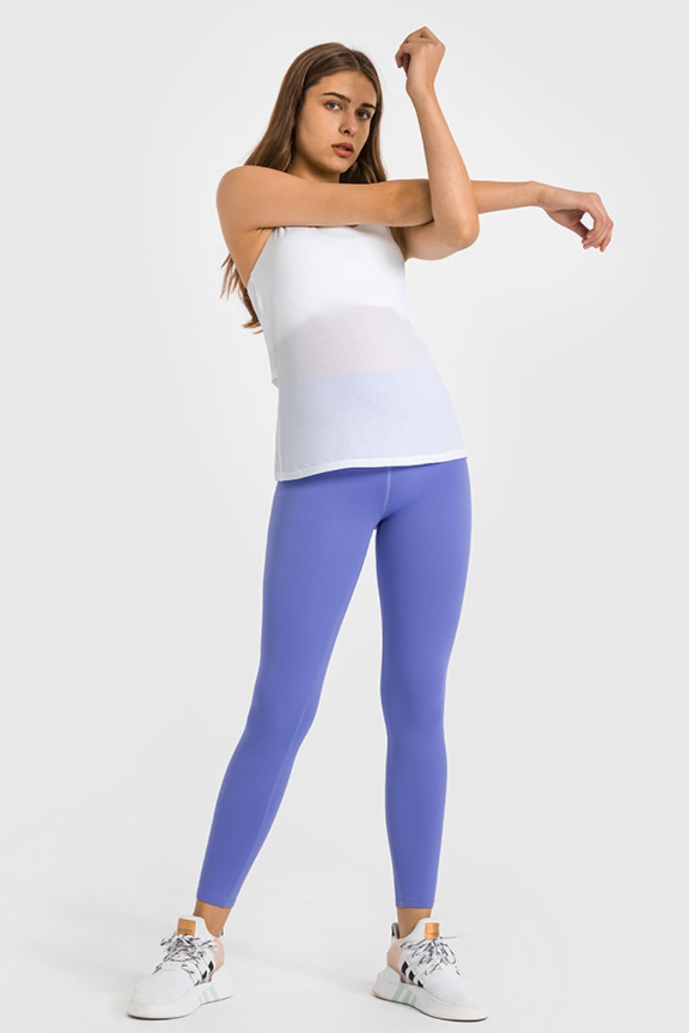 Millennia High Waist Ankle-Length Yoga Leggings - ClozArt