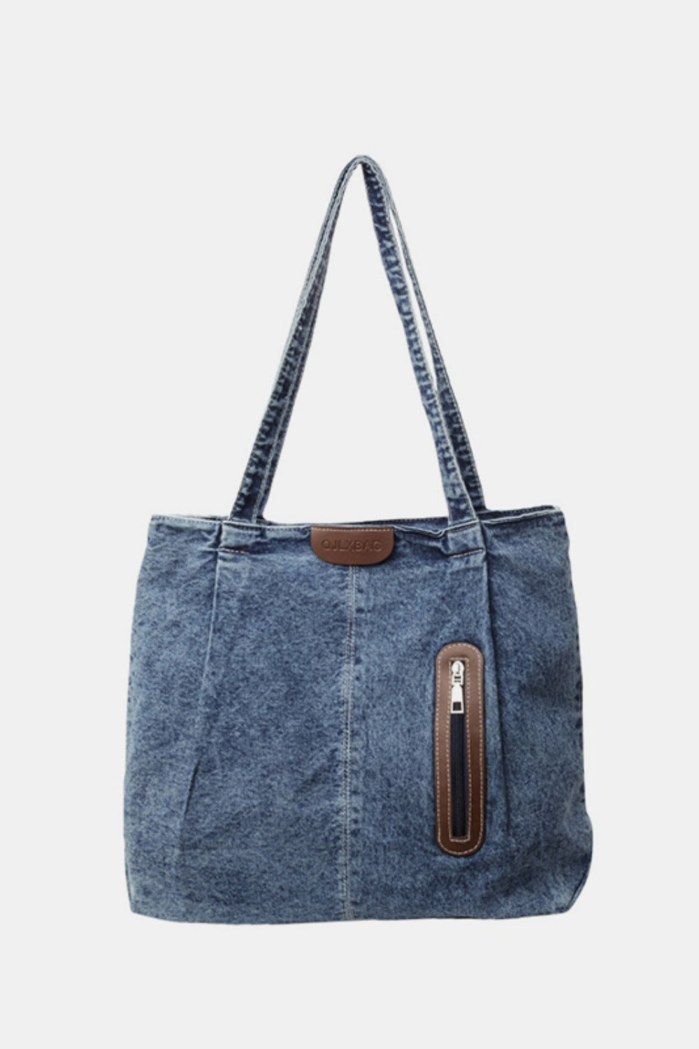 Medium Denim Tote Bag - ClozArt