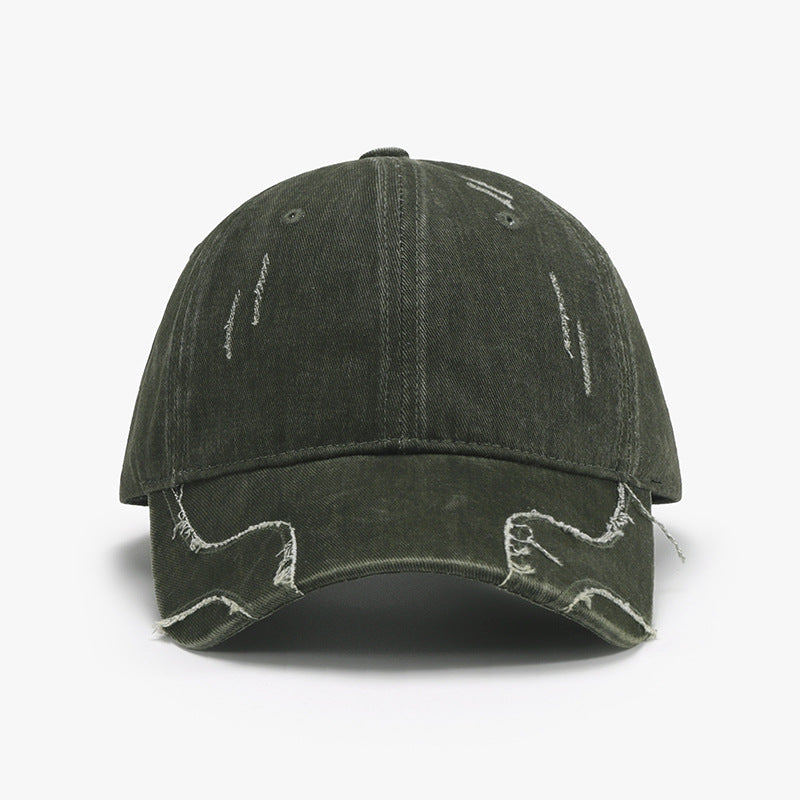 Raw Hem Adjustable Cap - ClozArt