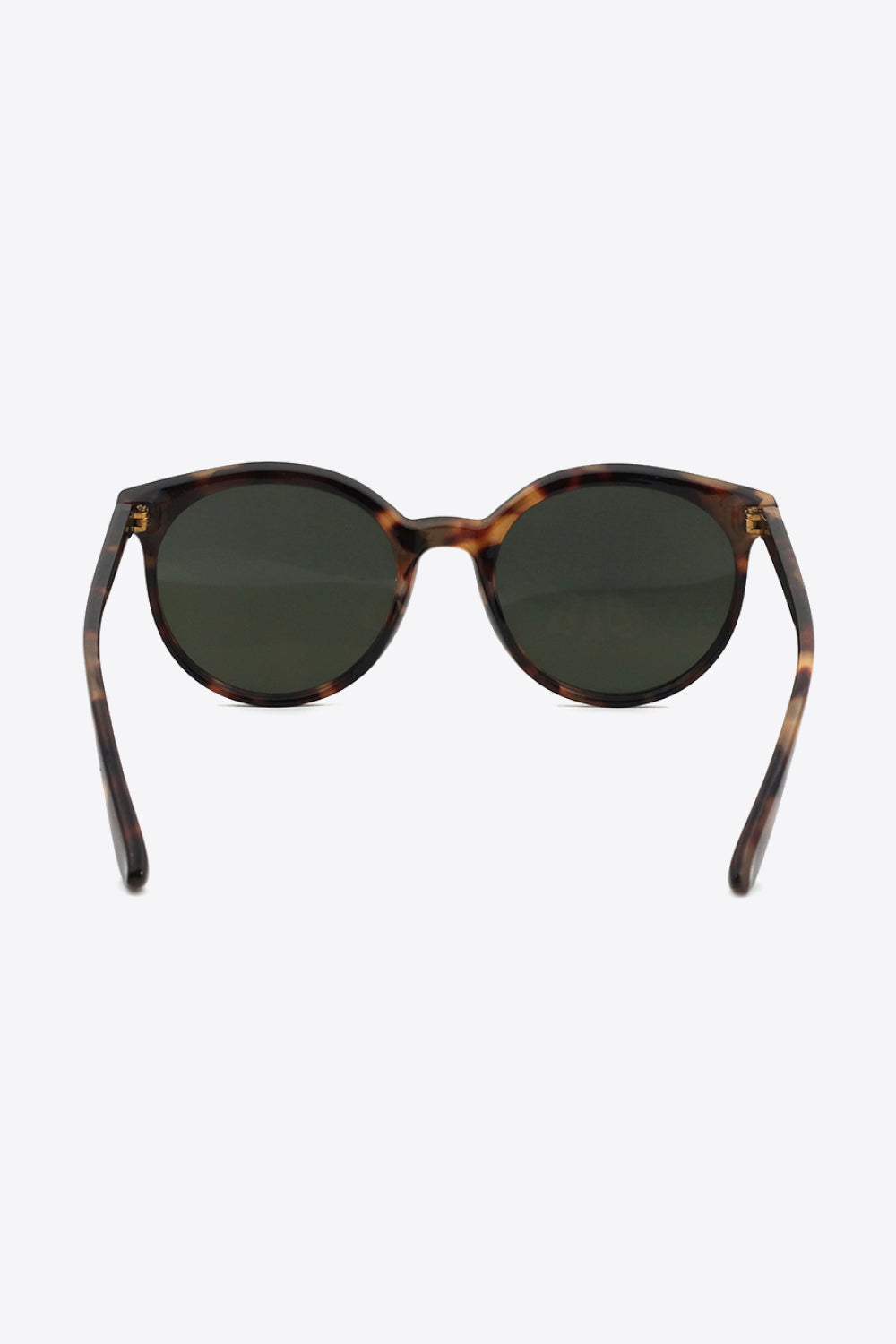 Tortoiseshell Round Polycarbonate Sunglasses - ClozArt