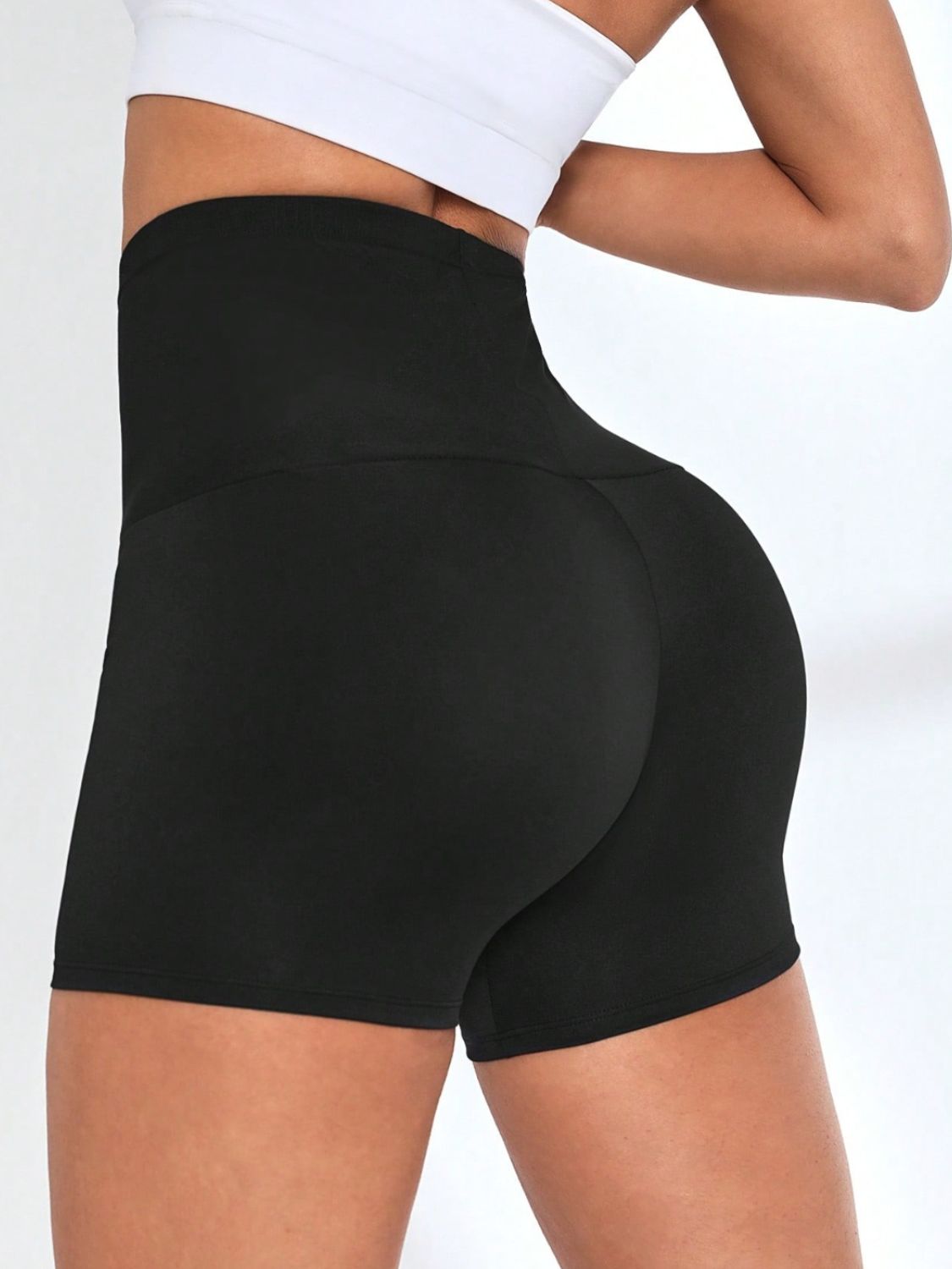 High Waist Active Shorts - ClozArt