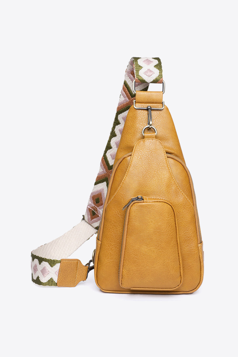 Adored Take A Trip PU Leather Sling Bag - ClozArt