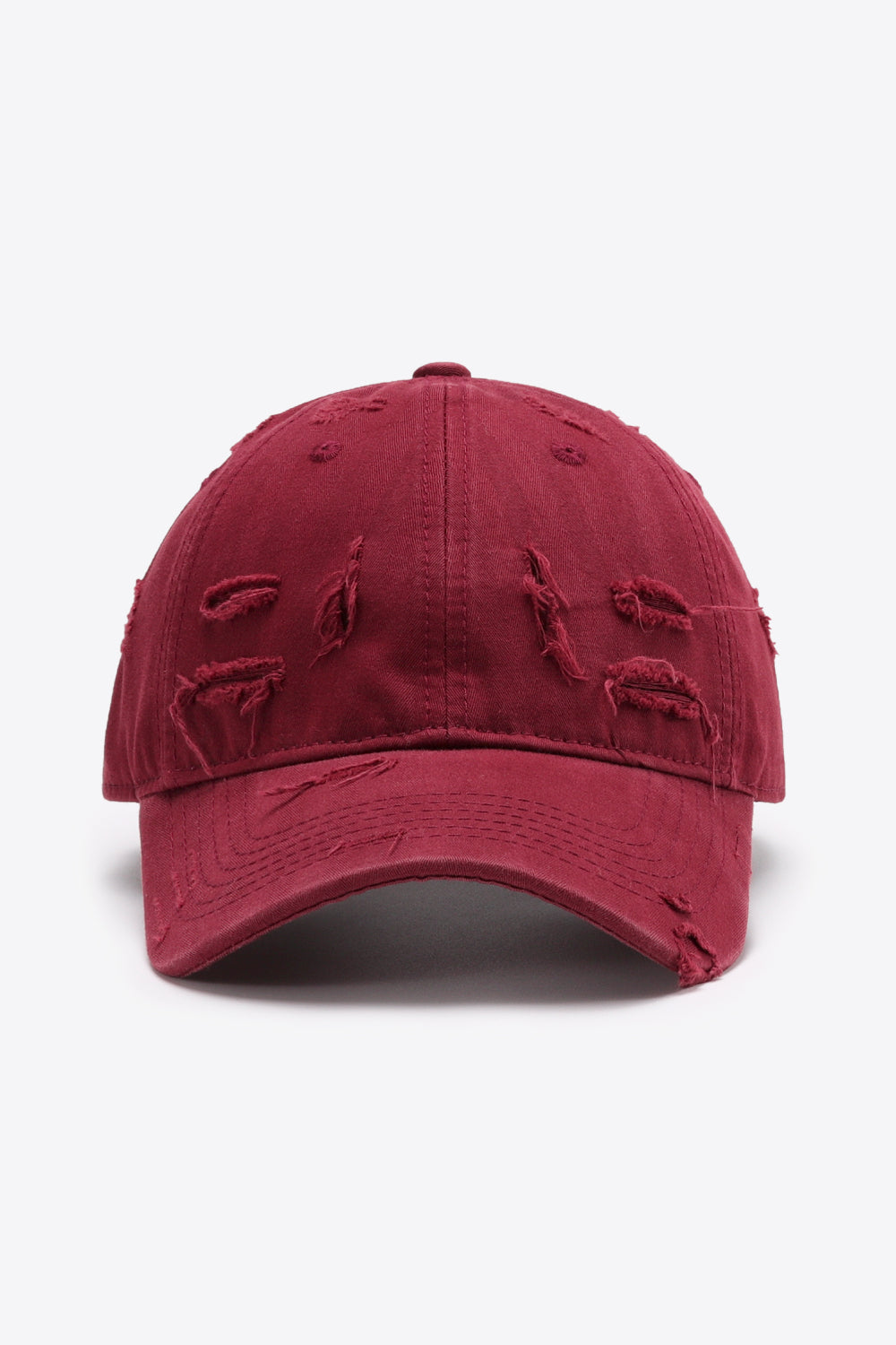 Distressed Adjustable Baseball Cap - ClozArt