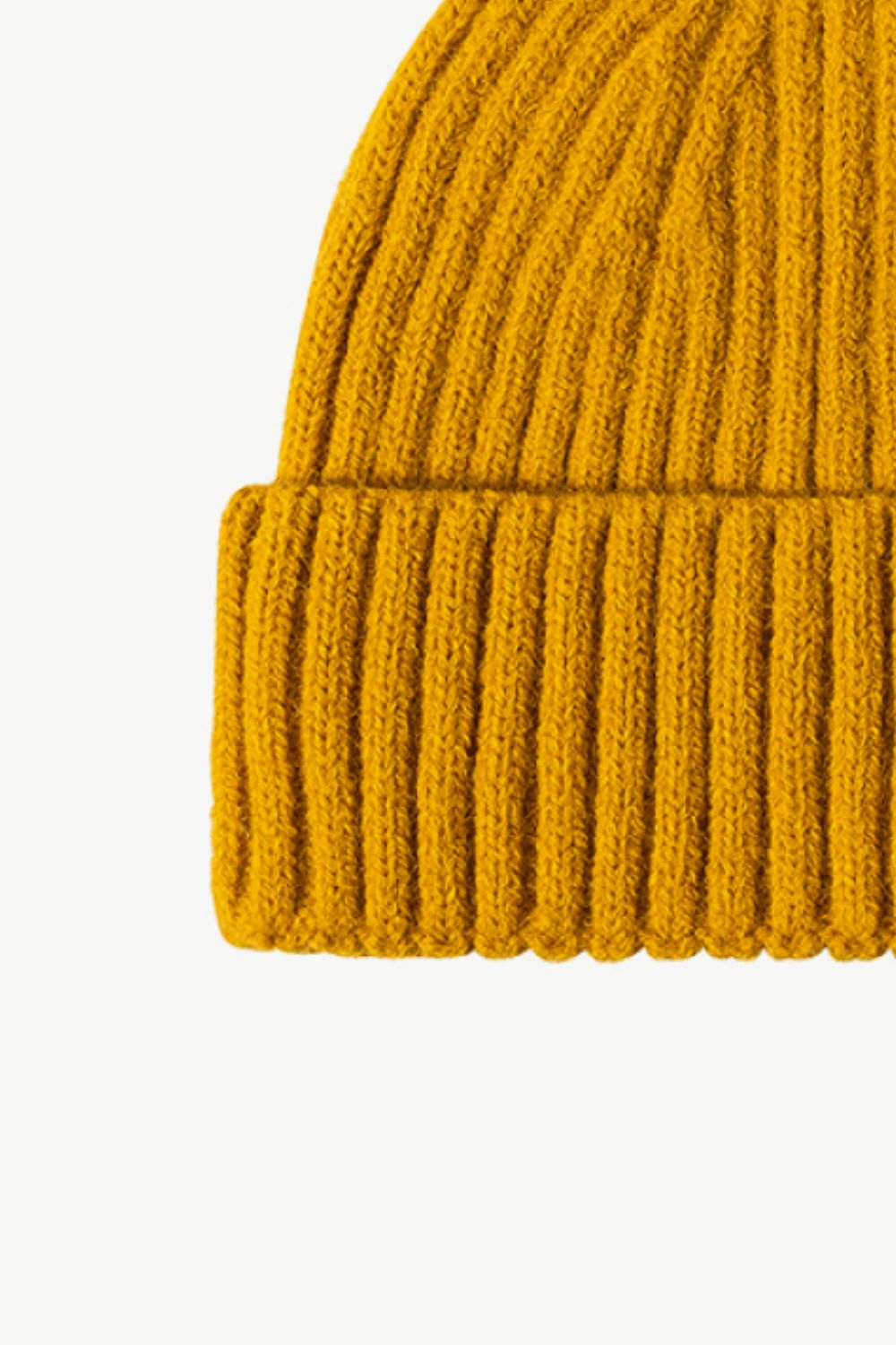 Rib-Knit Cuff Beanie - ClozArt