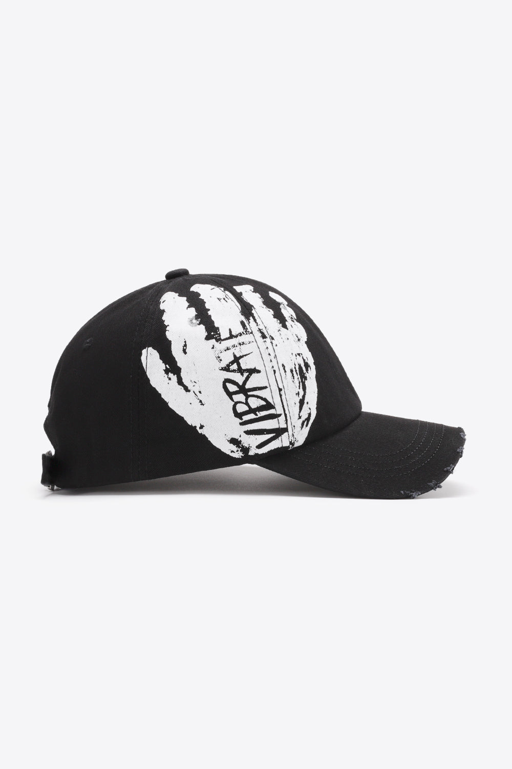 VIBRA Graphic Distressed Adjustable Baseball Cap - ClozArt