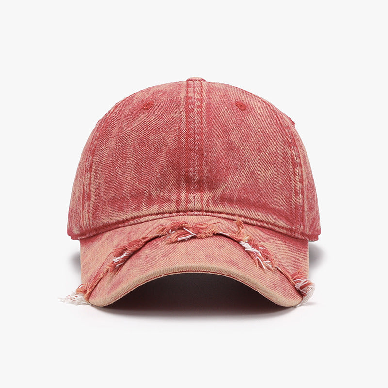 Fringe Adjustable Cotton Baseball Cap - ClozArt