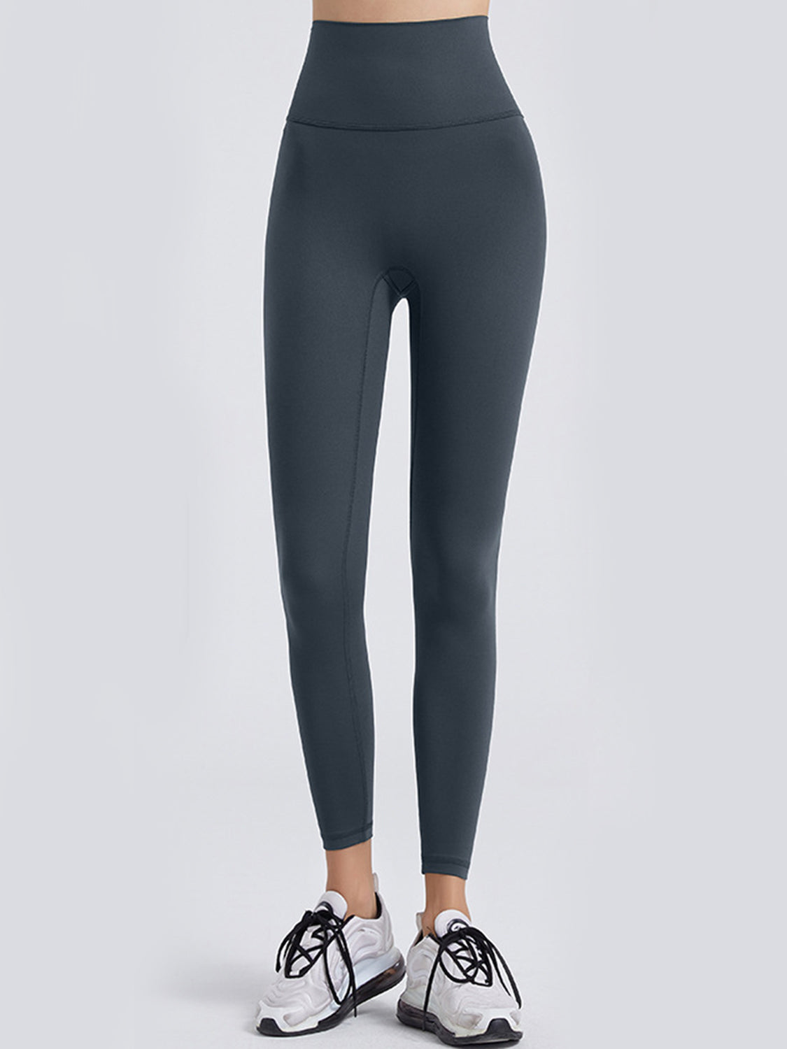 Wide Waistband Sports Leggings - ClozArt